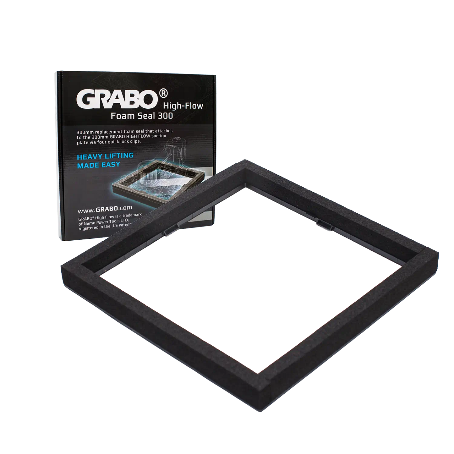 Joint mousse 300x300 pour la Grabo High Flow