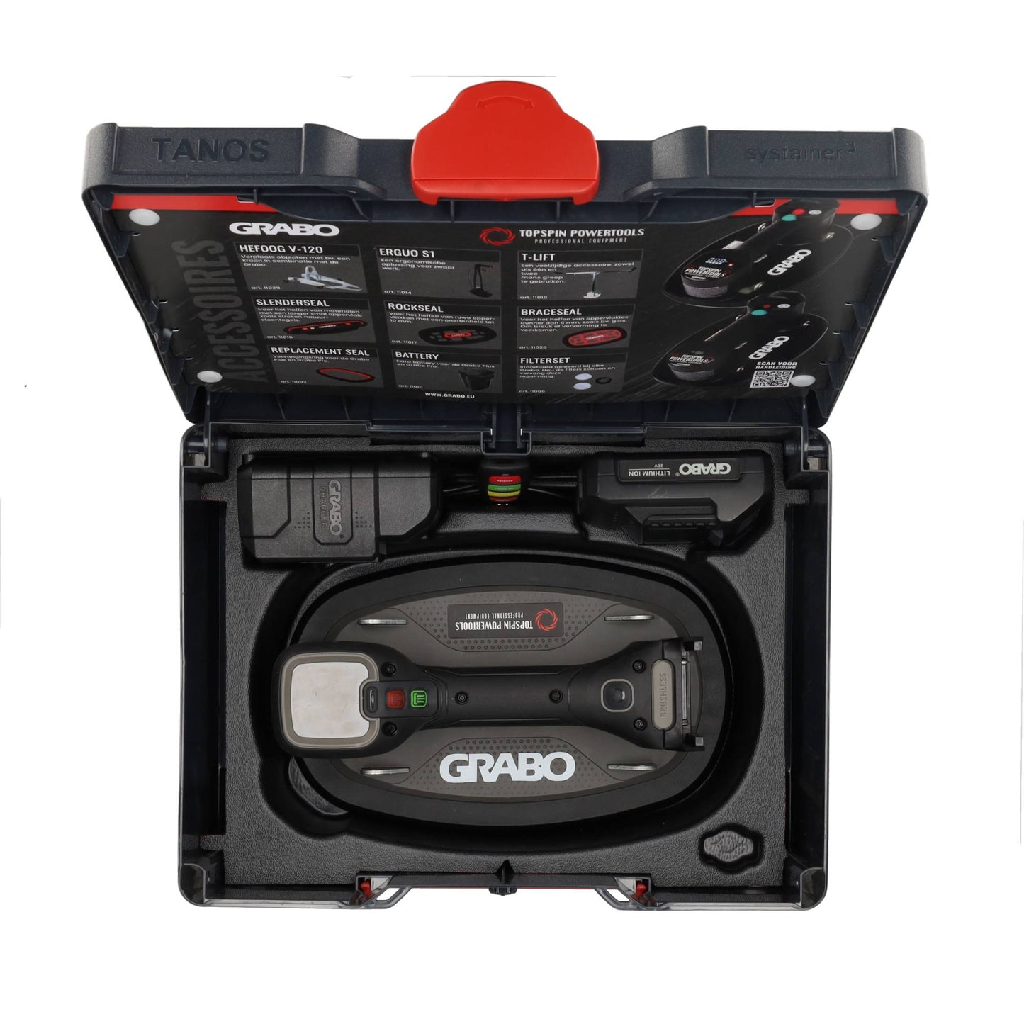 GRABO PRO BRUSHLESS avec BATTERIE EN SYSTAINER