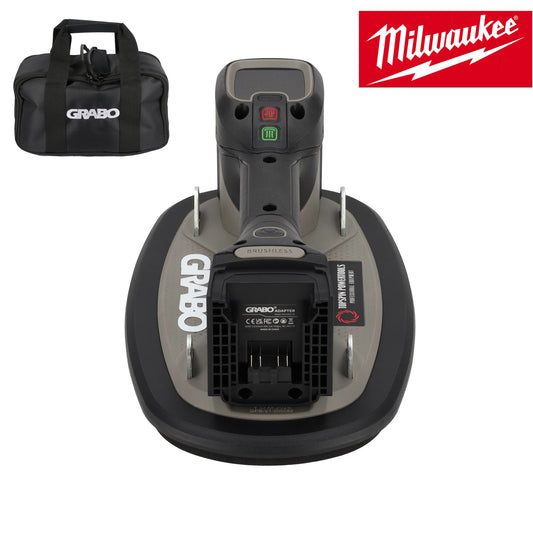 GRABO PRO BRUSHLESS + Adaptateur pour batterie MILWAUKEE - HOUSSE